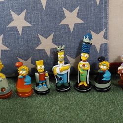 The Simpsons Chess pieces(incomplete)