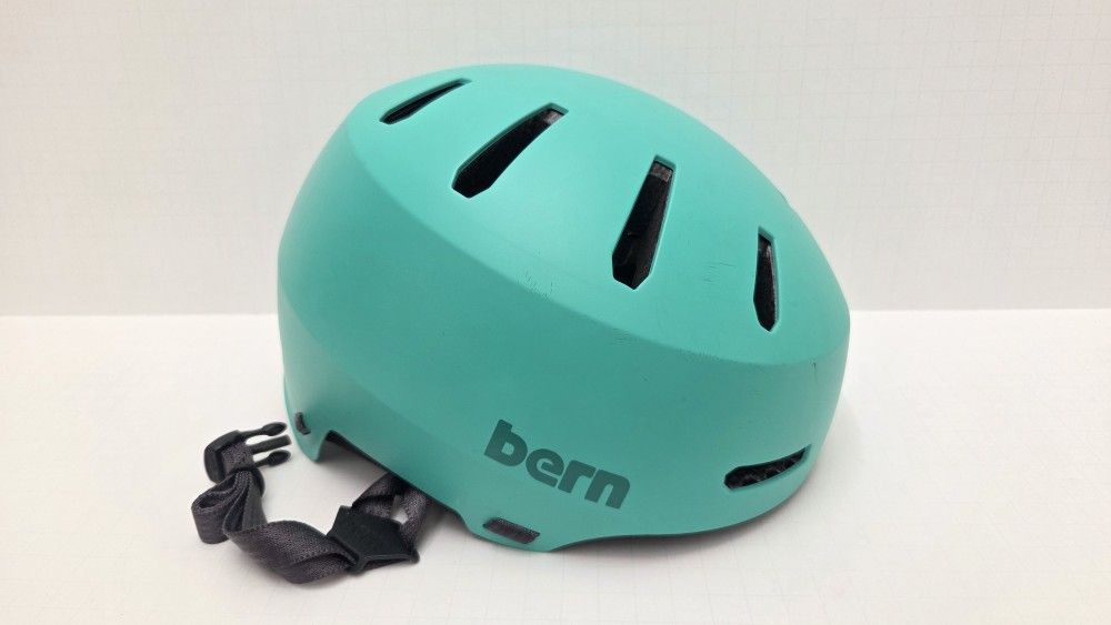 Bern Macon 2.0 MIPS Cycling Bike Outdoor Multisport Helmet Matte Mint Sz Med NWT