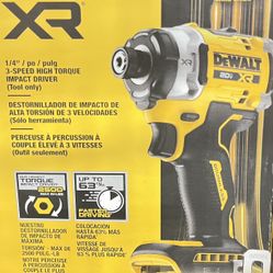 DeWalt XR impact 20v
