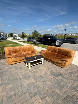 Natuzzi Couch Set