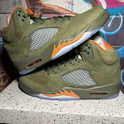 Jordan 5 Retro 🫒 10 New DS 