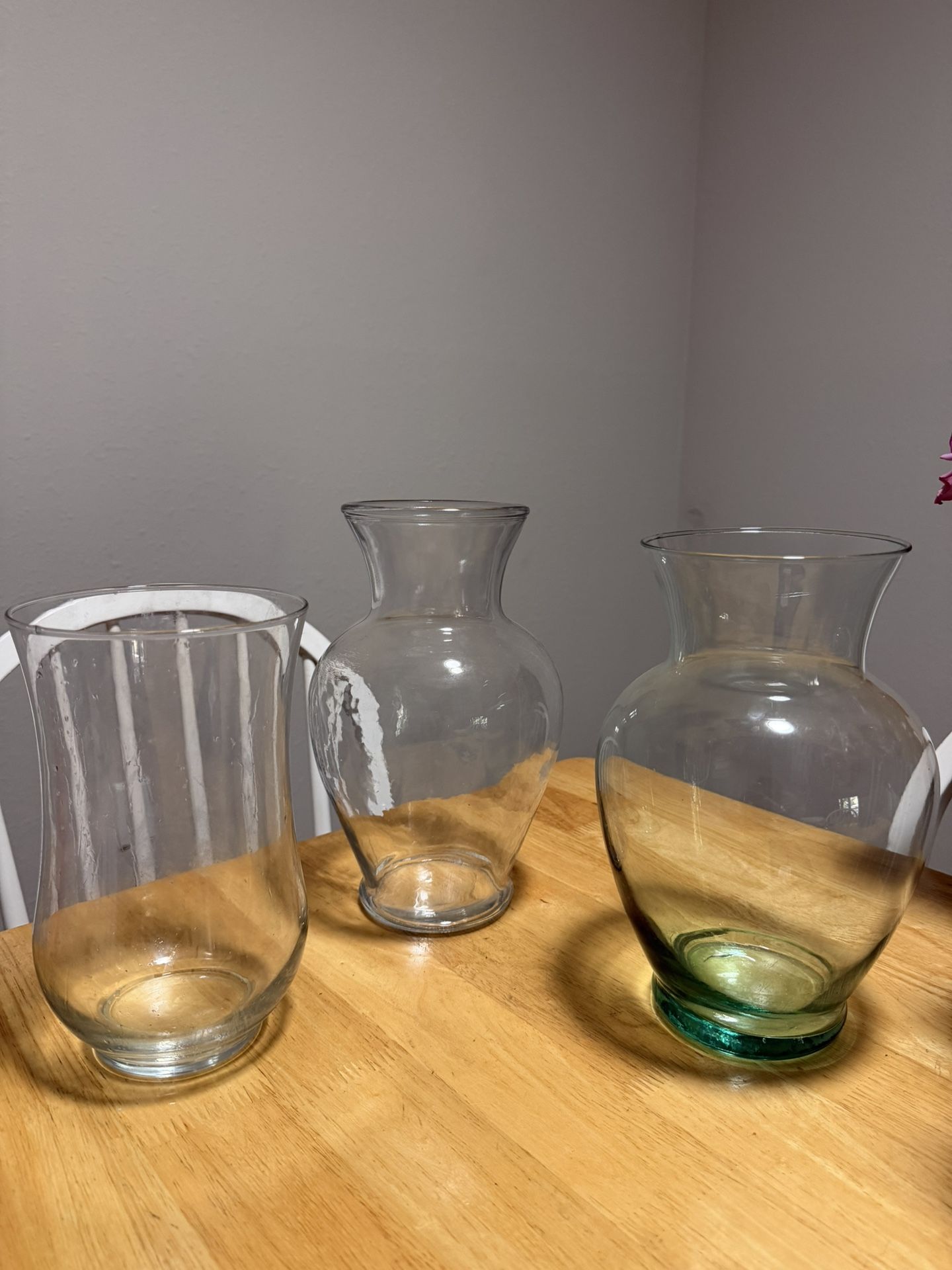 Clear Glass Vase