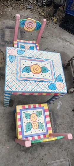 Vintage little kids playset