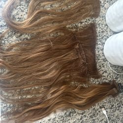 Hair Cooper Reddish Weft & Tape Ins 