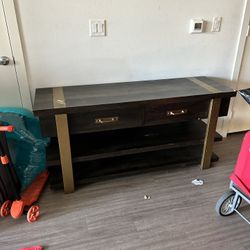 Wooden TV Stand