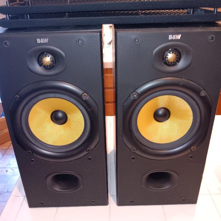 Bowers Wilkins B&W B W DM 602 SPEAKERS