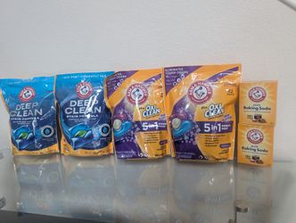 ARM & HAMMER Detergent packs& Baking Soda( Price Firm) FCFS
