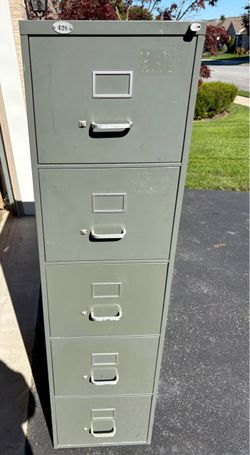5 Drawer filing cabinet
