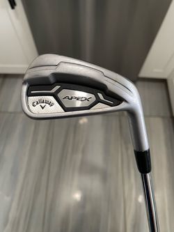 Callaway Apex Forged CF16 #6 iron, KBS Tour R Flex Steel, 38.75” RH