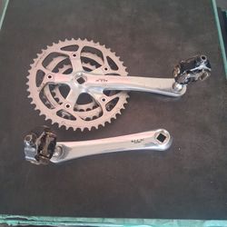 Vintage Deore Xtr Cranks Almost Mint Condition 