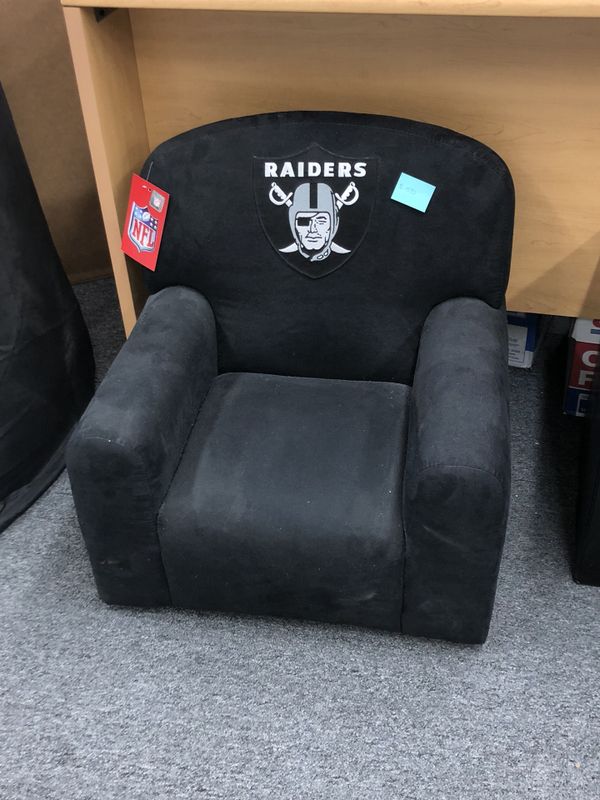 New Oakland Raiders Kids Chair Official Nfl Model For Sale In Hayward Ca Offerup
