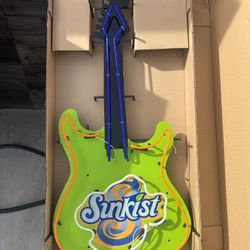 Guitar Light ( Sunkist , Sun Drop ) Brand New!!!