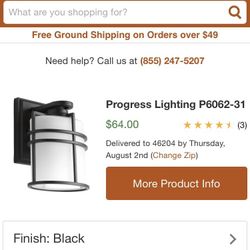 Progress outdoor light fixtures