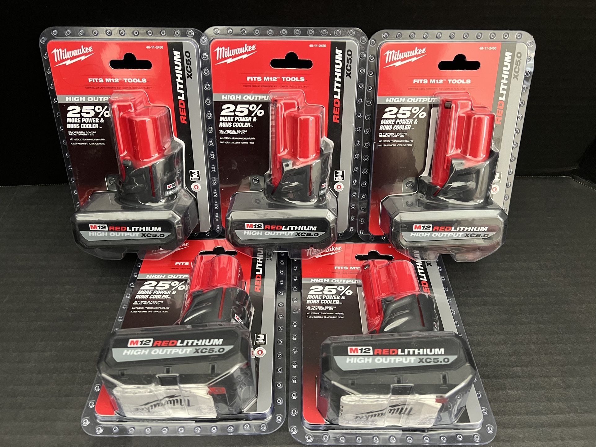 Milwaukee M12 High Output 5.0 Battery