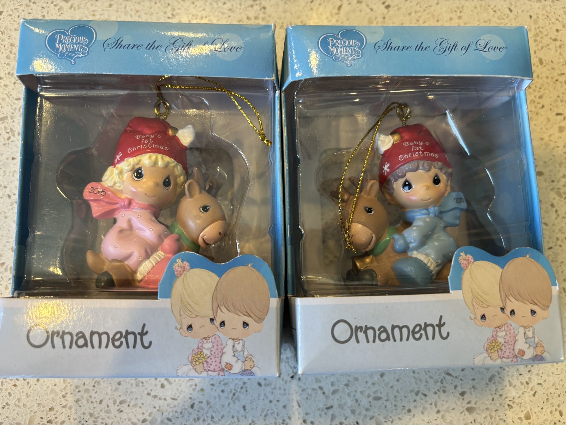 Precious Moments Baby First Christmas Ornaments
