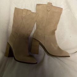 OASIS SOCIETY MID CALF BOOTS $40