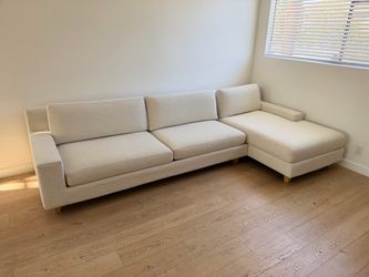 Modern Sectional Sofa with Right-Arm Chaise from RH