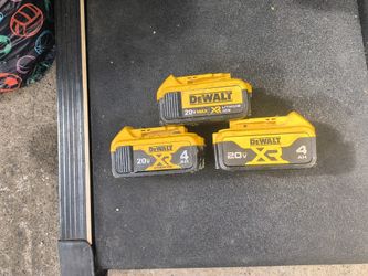 Batteries DeWalt 