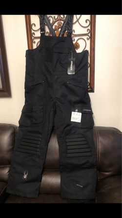 Spyder Men's XXL Black Ski Bib Pants