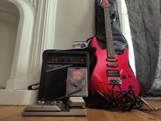 Electric guitar set up!!!