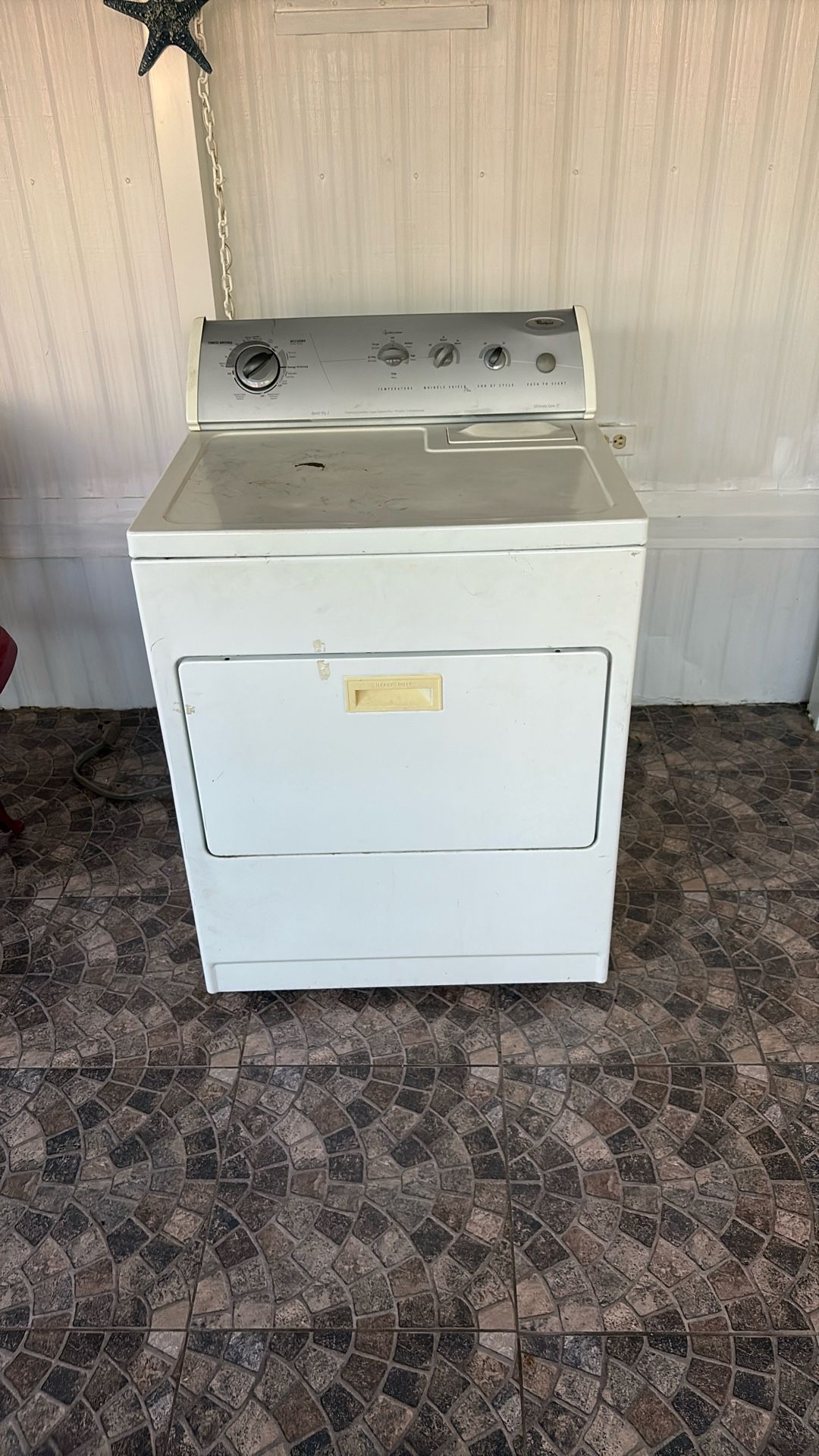  Dryer Working Good New Heat Element And Door Swtich 