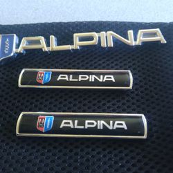 BMW Alpina Badges Grill & Fenders 