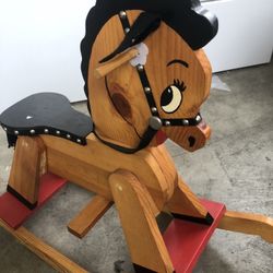 Rocking Horse For toddler.  Hand Made Custom