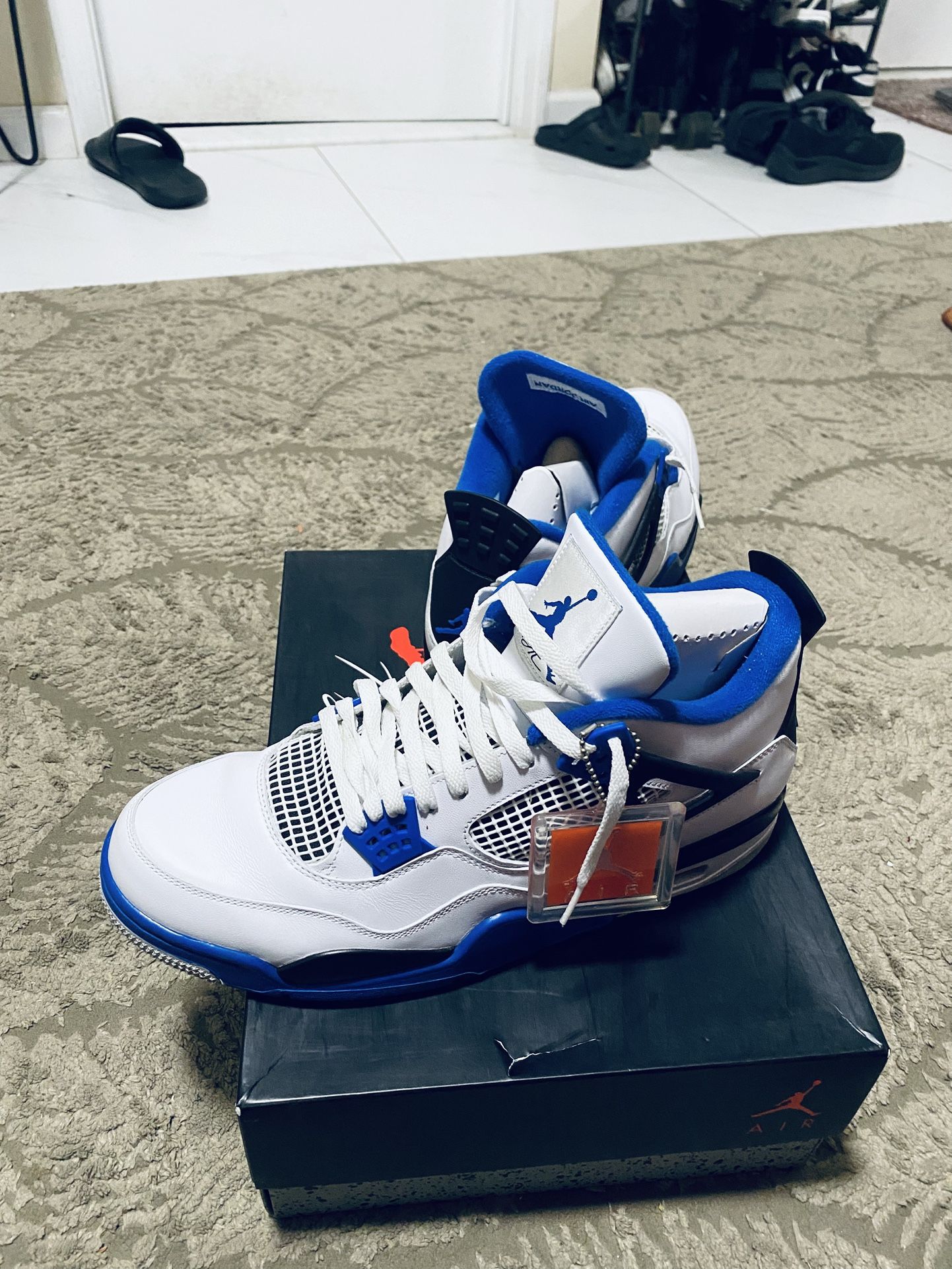 Air Jordan 4 Retro Motorsports Size 14 Men’s Great Condition