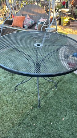 USED PATIO TABLE