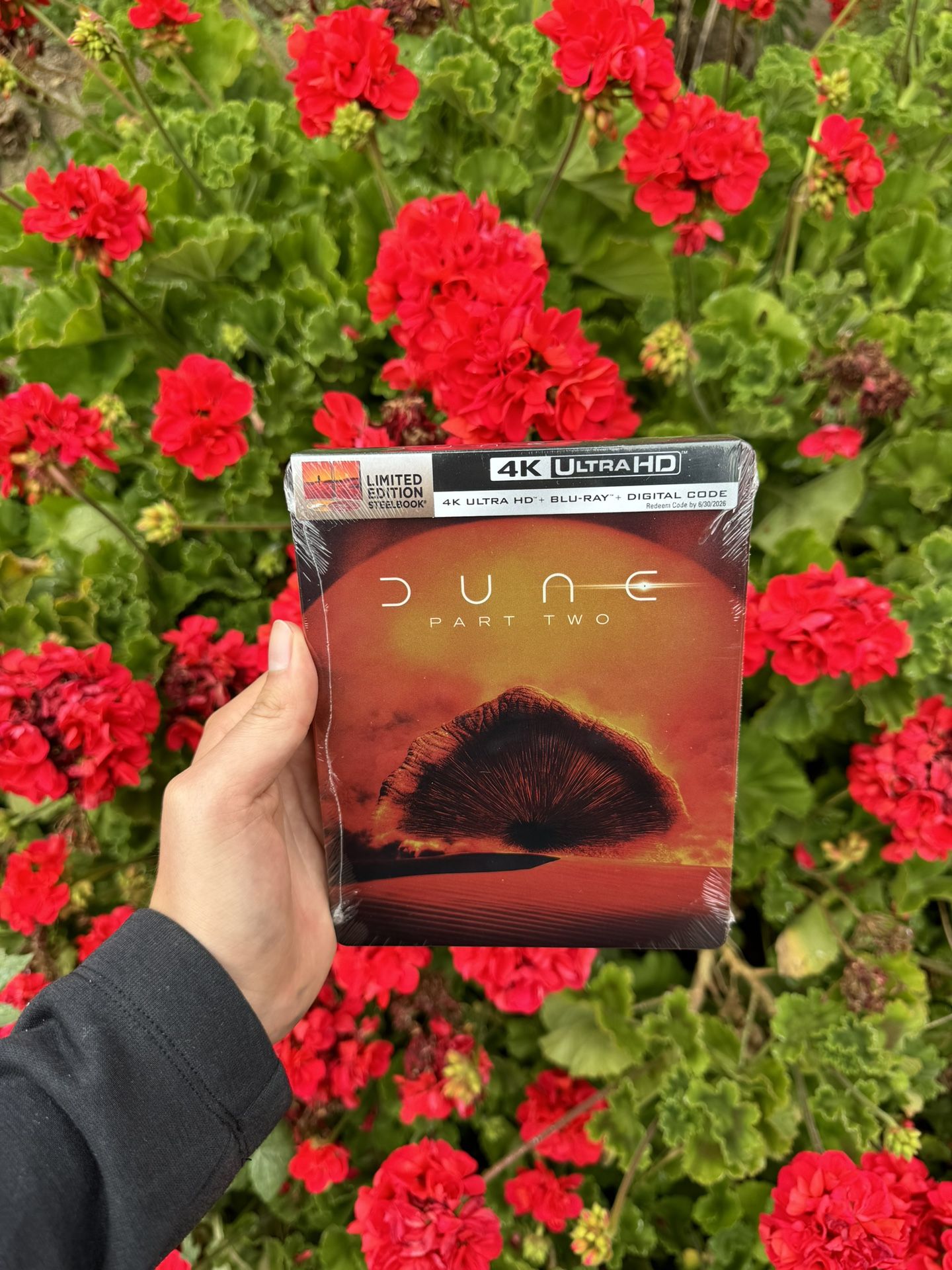 Dune Part 2 Steelbook (4K UHD+Blu-ray+Digital) Sealed