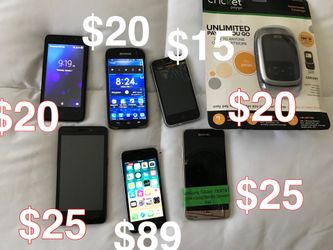 Iphone, Android Cell Phone Lot (Starting at $15)