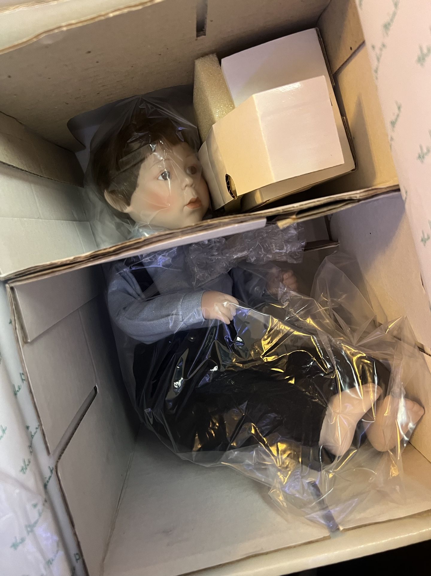 Vintage porcelain doll