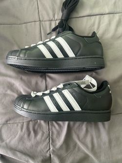 adidas Superstar II "Core Black/Ftwr White" Men's Shoe -size 9