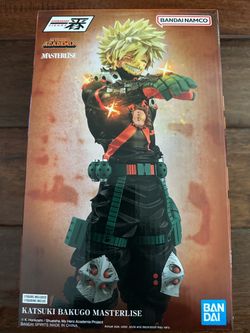 My Hero Academia Ichiban Kuji Ichibansho Katsuki Bakugo Masterlise Figure Newest