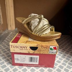 Easy Street Elvera Wedge Sandals 