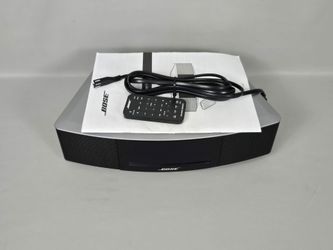 BOSE WAVE IV RADIO/CD PLAYER + REMOTE & MANUAL