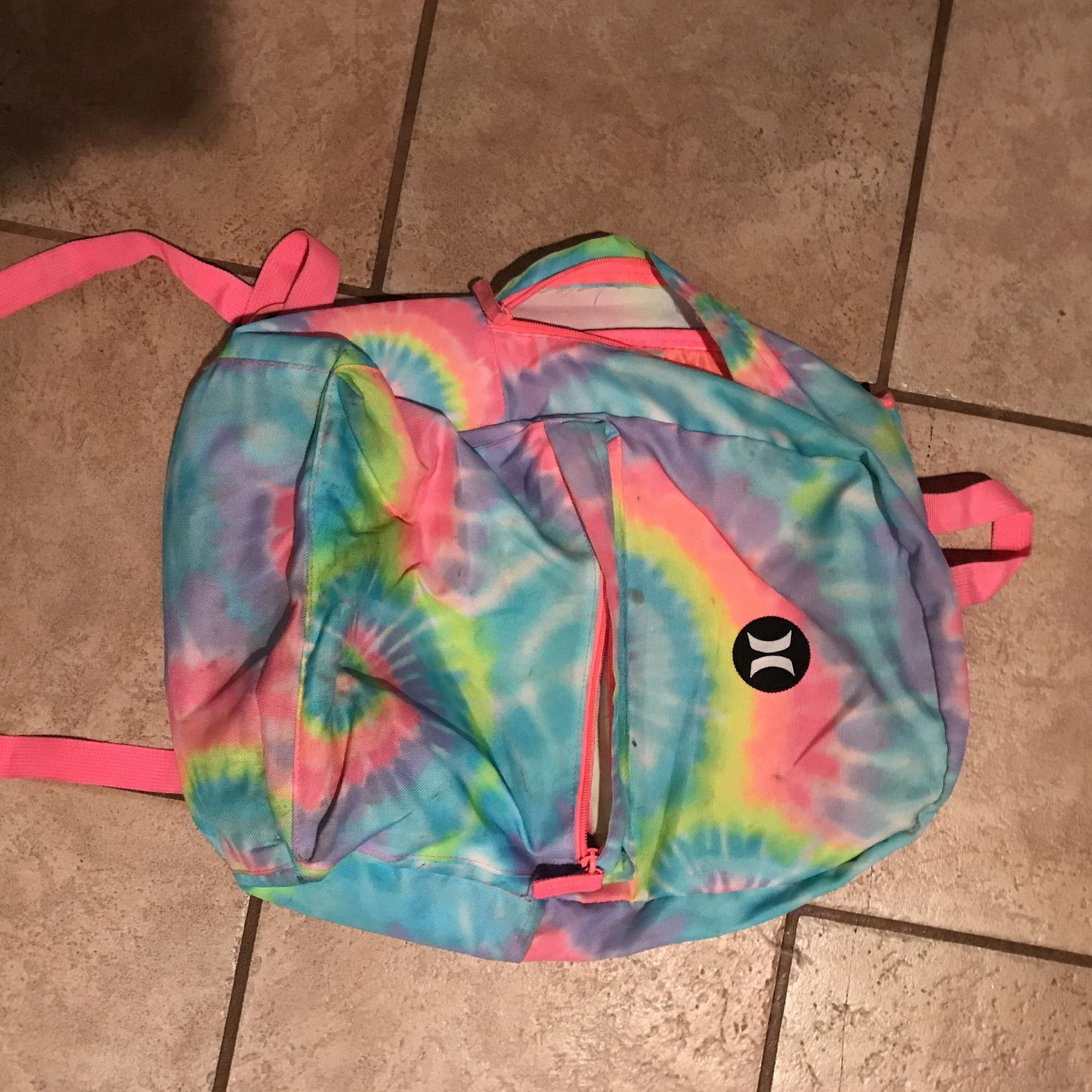 Hurley Tie dye Backpack