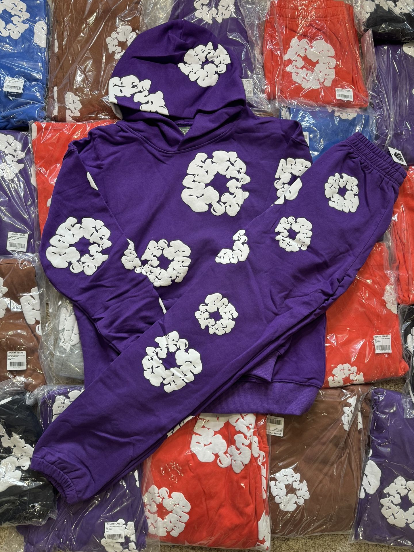 Purple Denim Tear