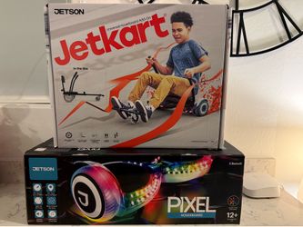 Jetson Pixel Hoverboard and JetKart Attachment