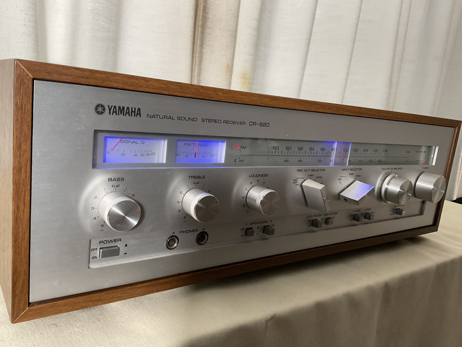 Yamaha CR 620 Receiver 1970’s Japan (Refurbished Like New