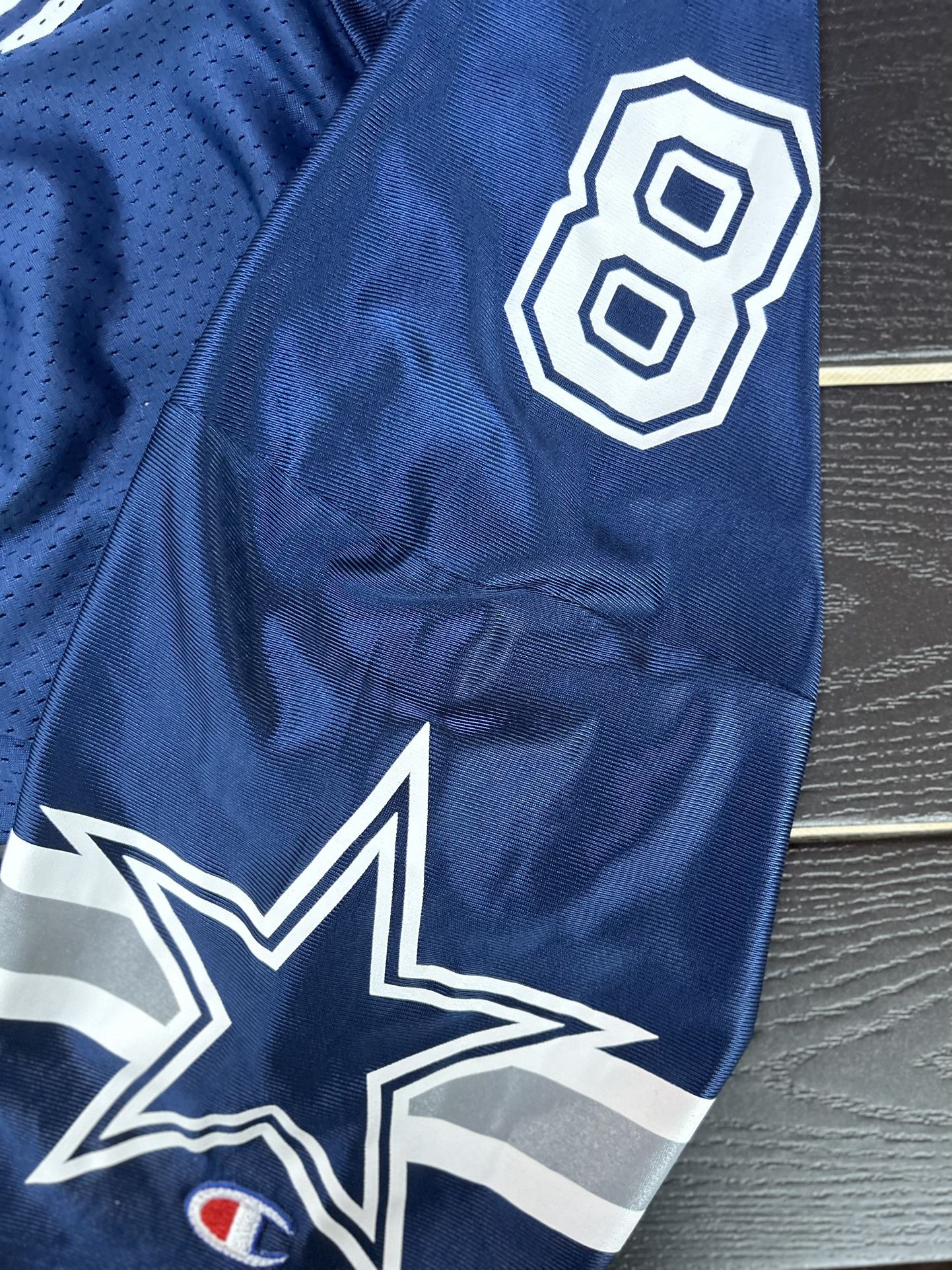 Vintage Dallas Cowboys Troy Aikman 8 Hutch Uniform Jersey 