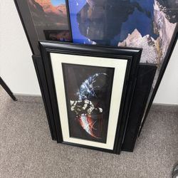 US Marine USMC Framed Officer Picture Frontline 