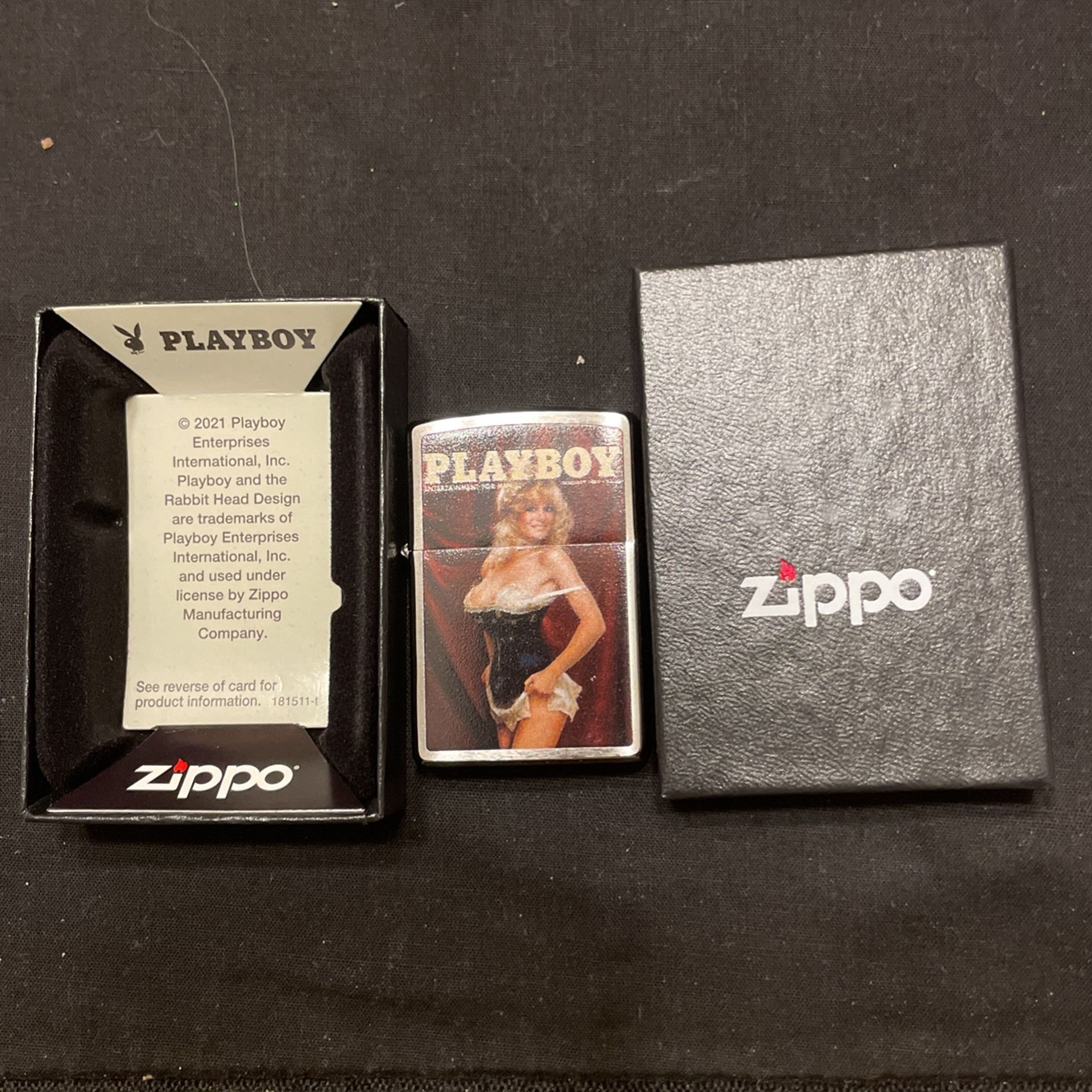 Playboy Zippo Feb 1984  Collection 