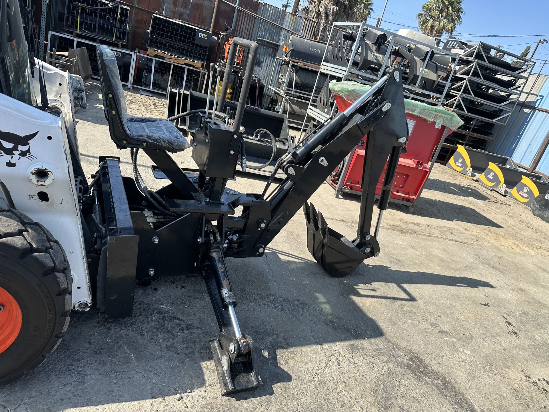 Skid Steer Backhoe Attachment