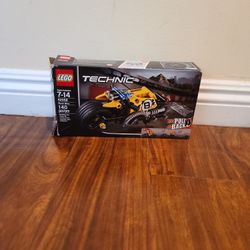 LEGO Technic Stunt Bike (set number 42058). 
