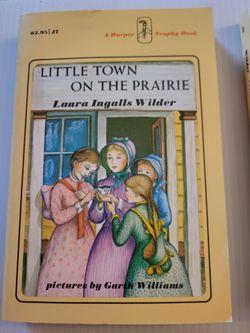 1970s Vintage "Little House" Book Lot by Laura Ingalls Wilder (Set of 4), UNREAD!