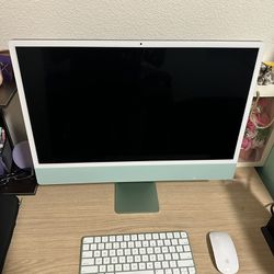 iMac 24” With Retina 4.5k Display All-in-one(Green)