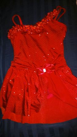 Girls dance costume