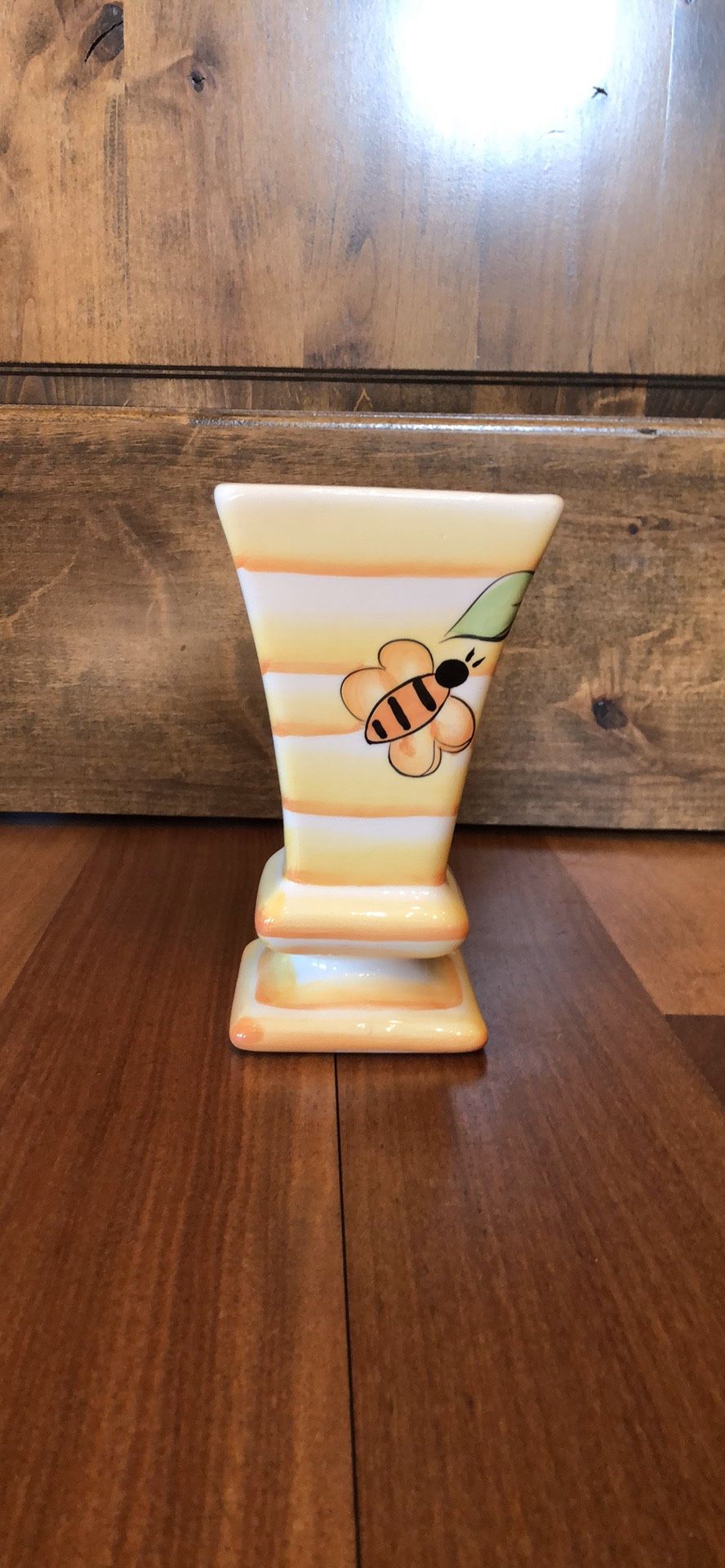Bumble Bee and Flower Vase