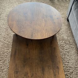 Center Coffee Table With 2 Tier 